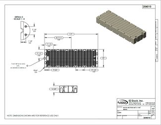 Steiger Sectie 300x100x38 cm