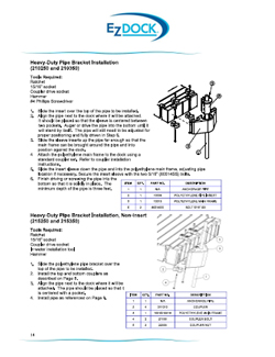 Heavy-Duty Pipe Bracket Installation